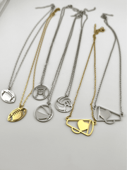 Custom Volleyball Necklace - Coastal Chaos LLC