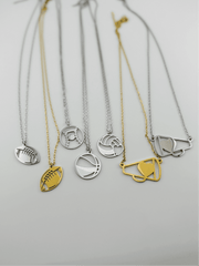 Custom Volleyball Necklace - Coastal Chaos LLC