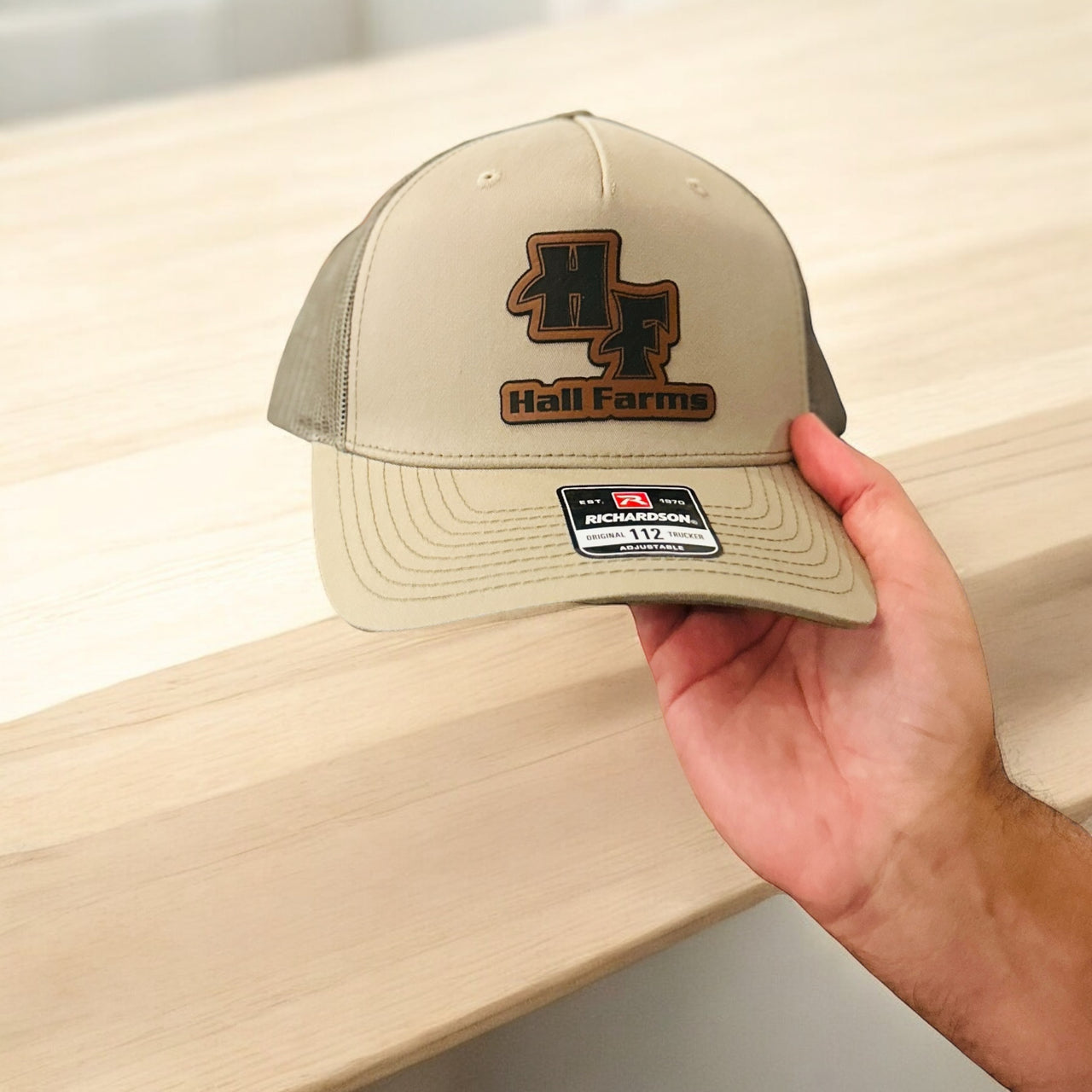 Custom hats with your business logo or school name