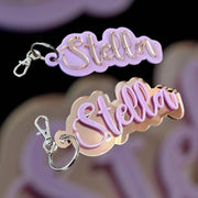 Personalized keychain, custom backpack tag - Coastal Chaos LLC