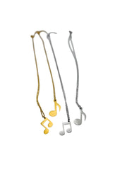 Custom Music Note Necklace - Coastal Chaos LLC