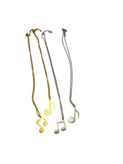 Custom Music Note Necklace - Coastal Chaos LLC