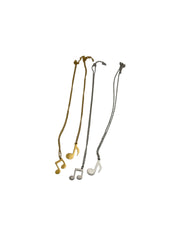 Custom Music Note Necklace - Coastal Chaos LLC