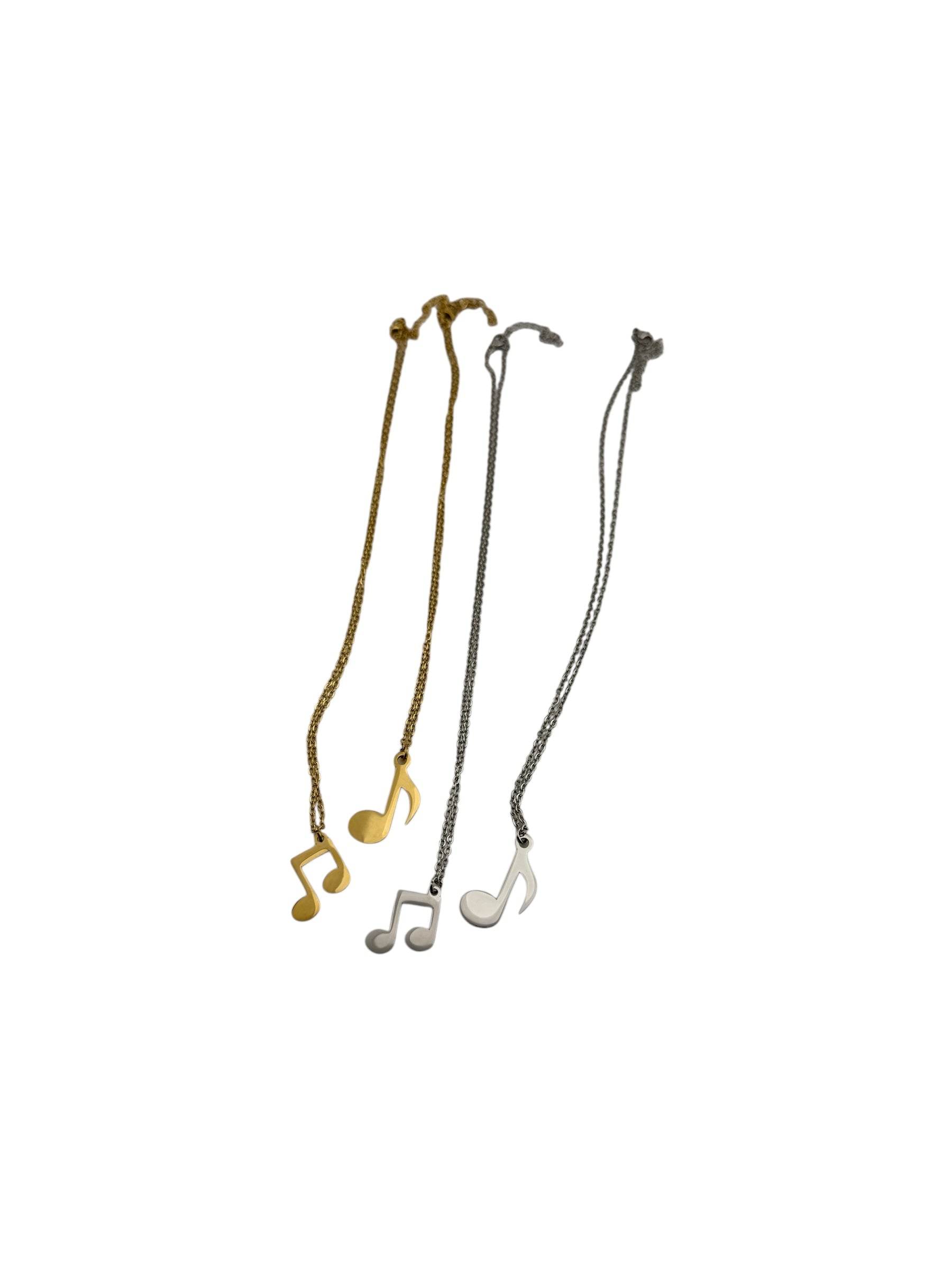 Custom Music Note Necklace - Coastal Chaos LLC