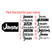 Christmas Stocking Name Tags - Coastal Chaos LLC